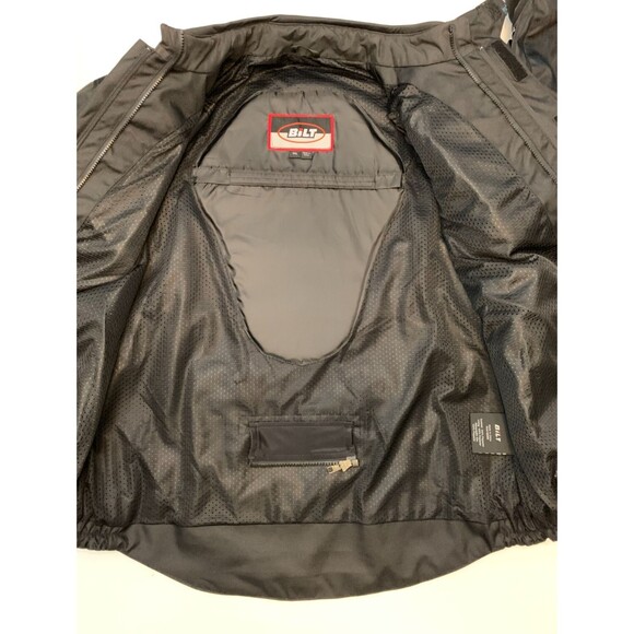 BILT Moto Jacket Size 3XL Storm 2 Waterproof Armor Pockets Vented Fleece Liner - Picture 2 of 9